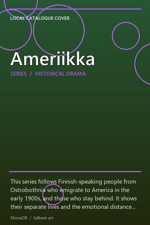 Ameriikka poster