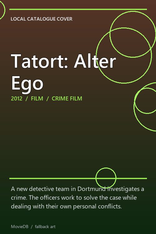 Tatort: Alter Ego poster