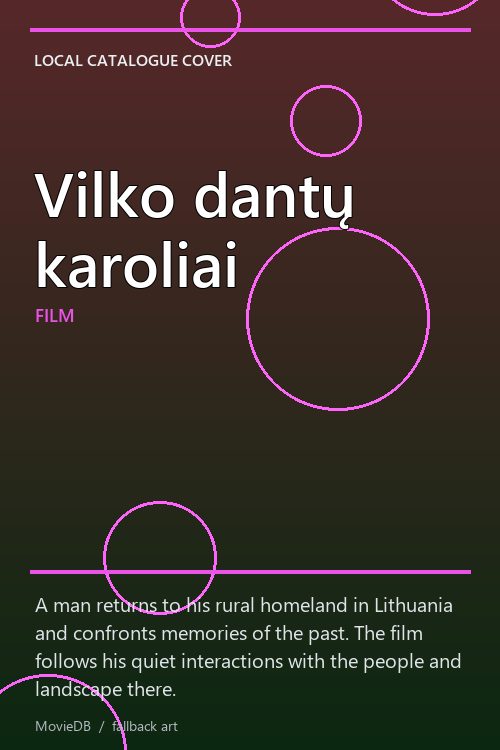 Vilko dantų karoliai poster