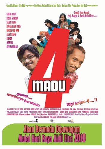 4 Madu poster