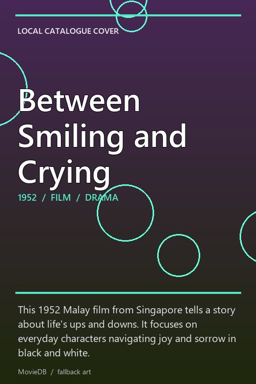 Between Smiling and Crying poster