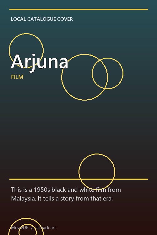 Arjuna poster