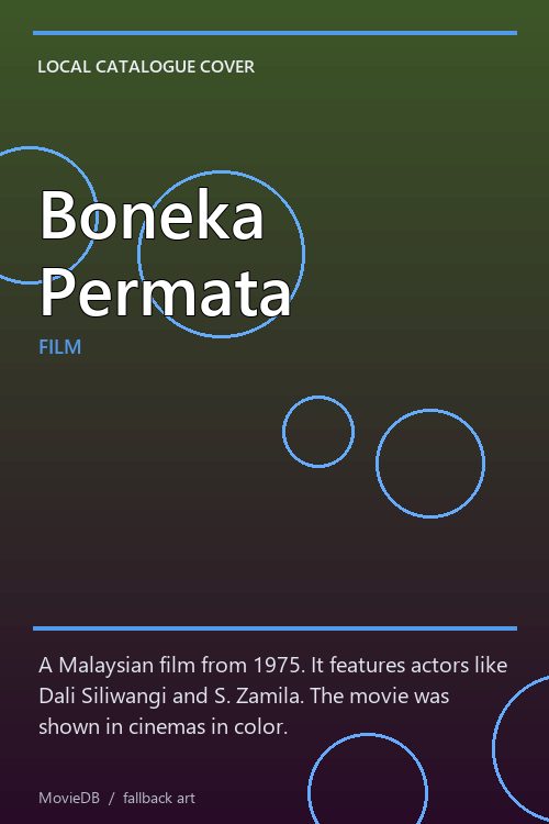 Boneka Permata poster