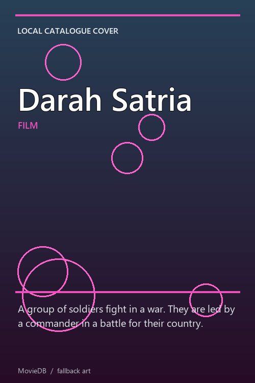 Darah Satria poster