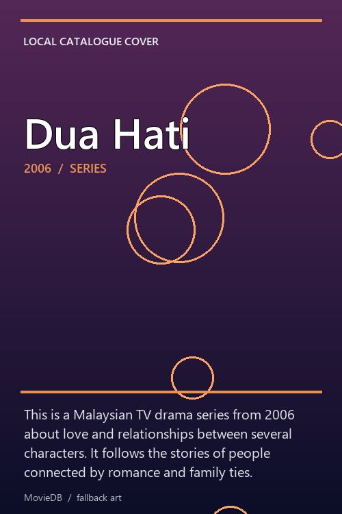 Dua Hati poster