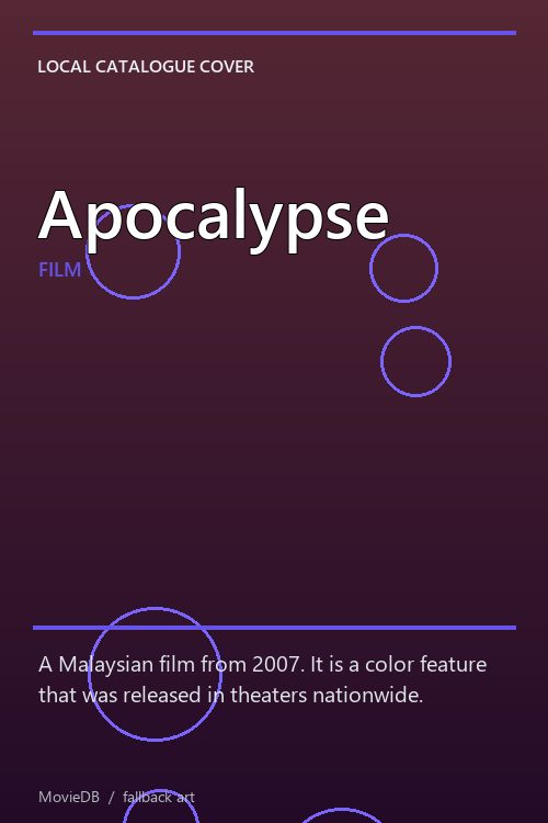 Apocalypse poster
