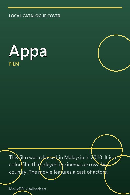 Appa poster
