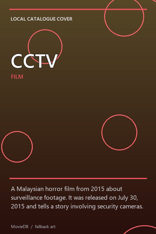 CCTV poster