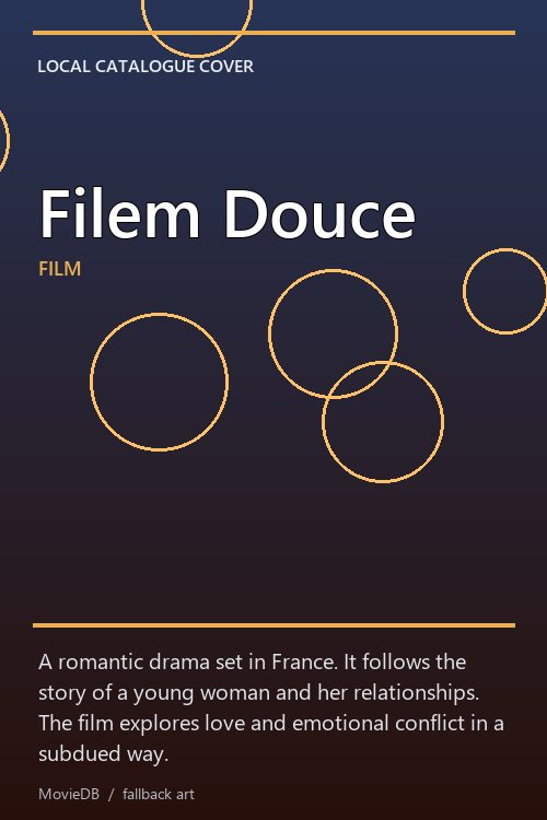 Filem Douce poster