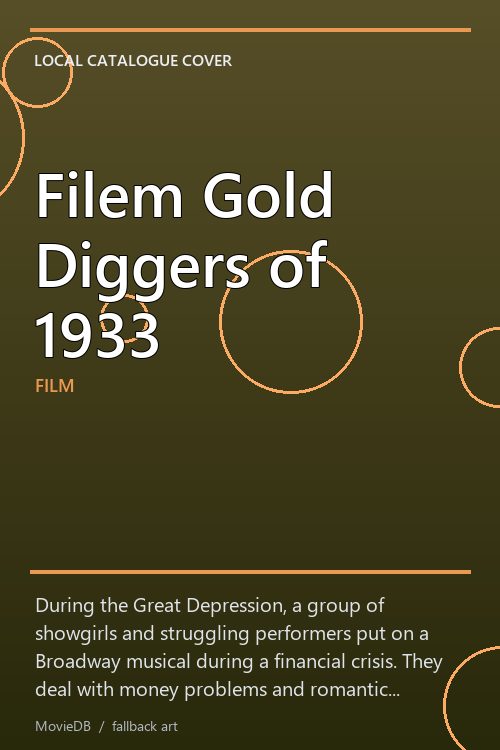 Filem Gold Diggers of 1933 poster