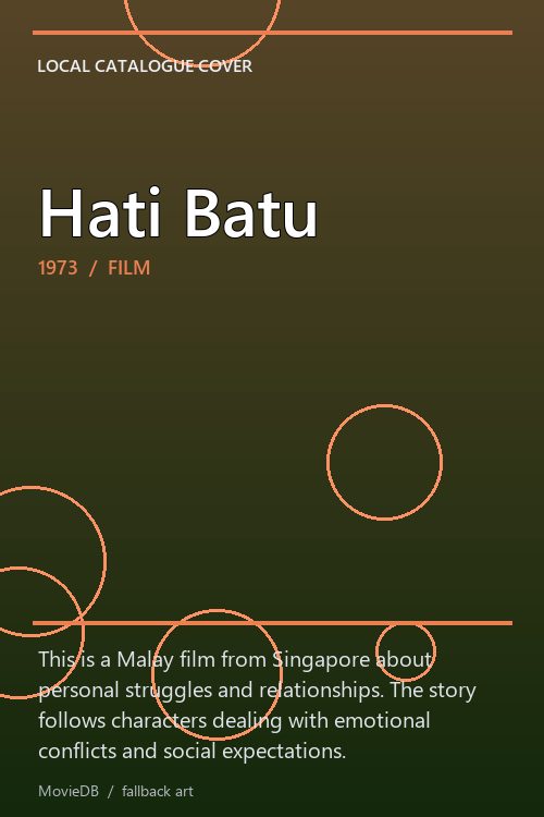 Hati Batu poster