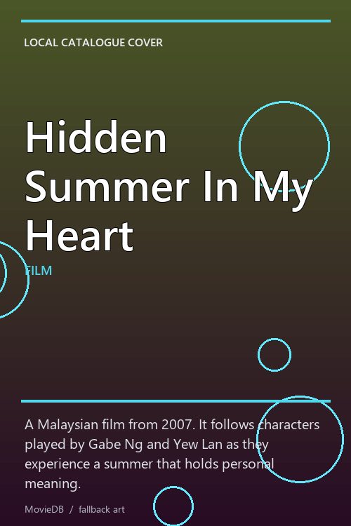 Hidden Summer In My Heart poster