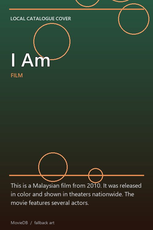 I Am poster