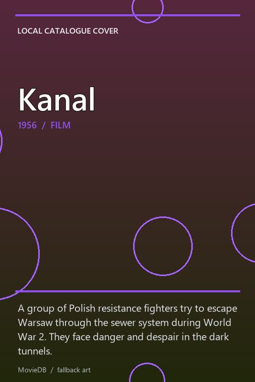 Kanal poster