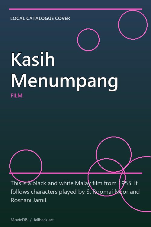 Kasih Menumpang poster