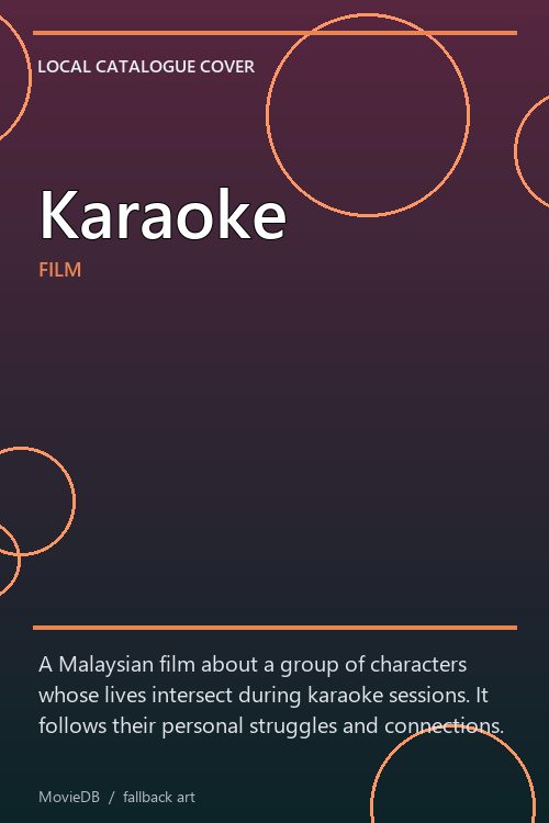 Karaoke poster