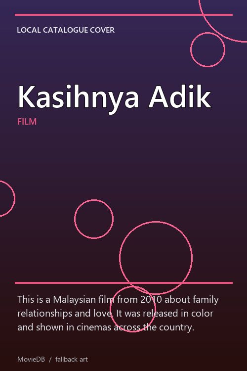 Kasihnya Adik poster