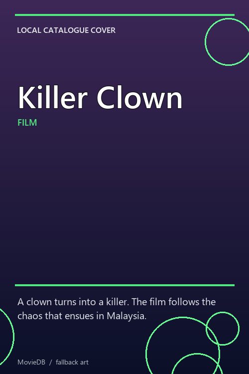 Killer Clown poster
