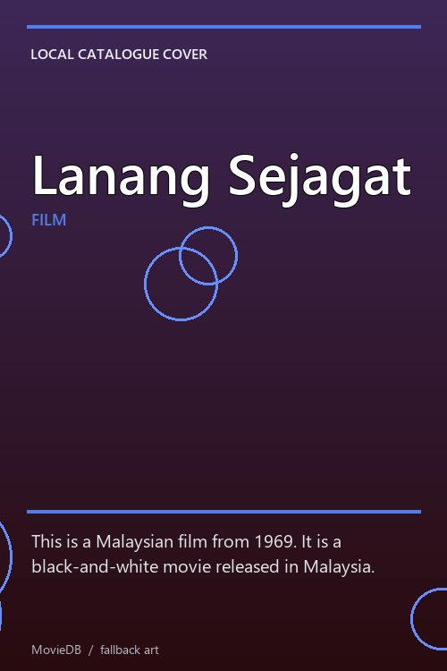 Lanang Sejagat poster