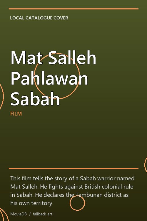 Mat Salleh Pahlawan Sabah poster