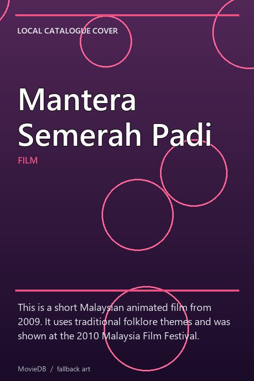 Mantera Semerah Padi poster