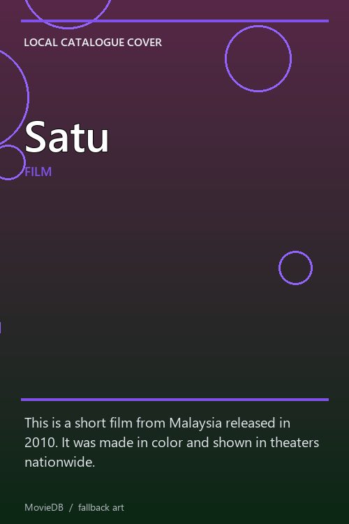 Satu poster
