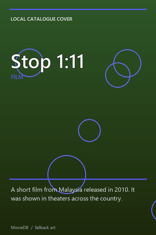 Stop 1:11 poster
