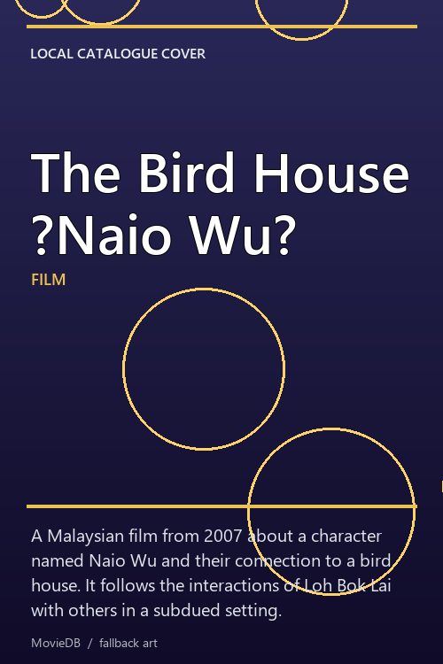 The Bird House ?Naio Wu? poster