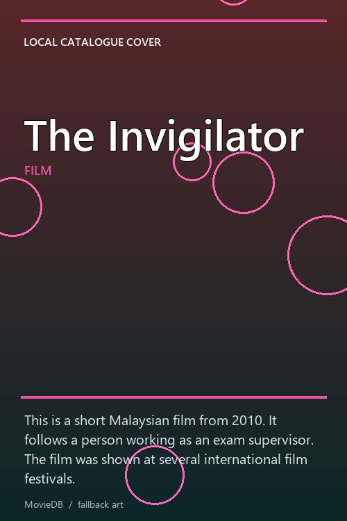 The Invigilator poster