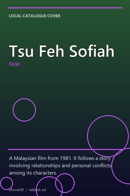 Tsu Feh Sofiah poster
