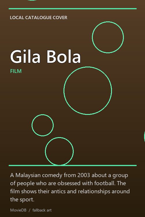 Gila Bola poster
