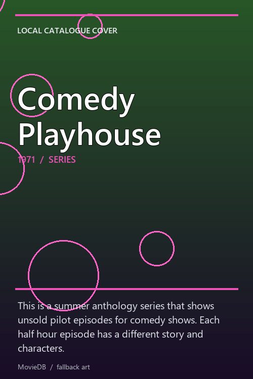 Comedy Playhouse poster