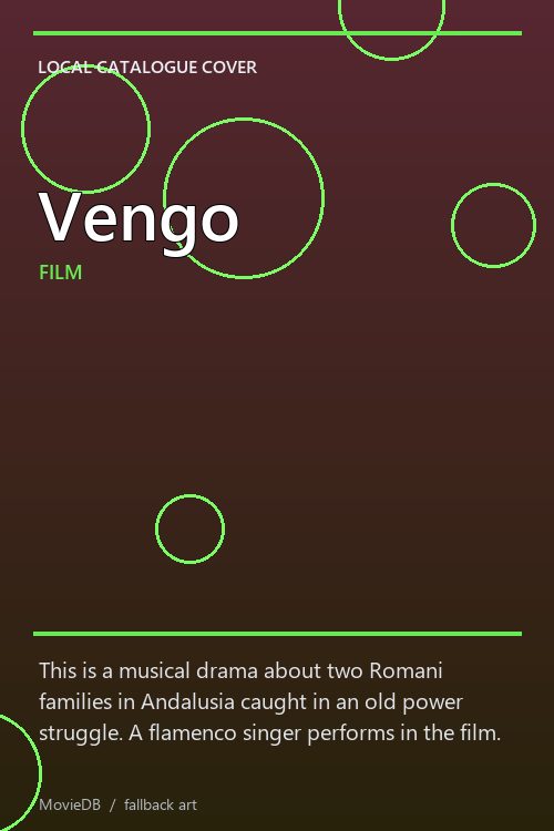 Vengo poster
