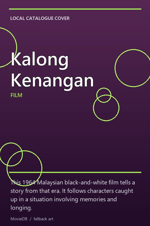 Kalong Kenangan poster