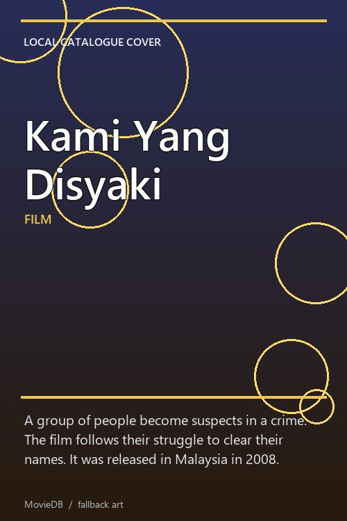 Kami Yang Disyaki poster