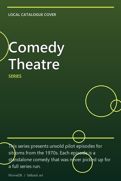 Comedy Theatre poster
