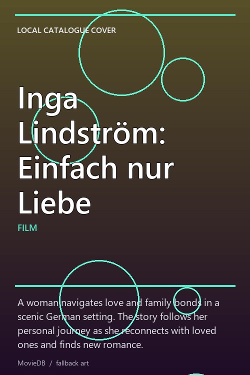 Inga Lindström: Einfach nur Liebe poster