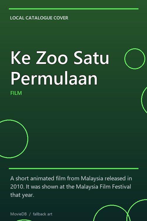 Ke Zoo Satu Permulaan poster