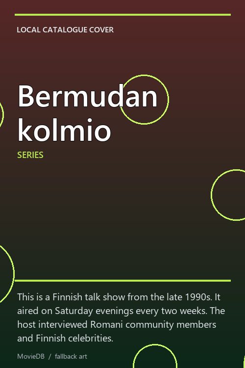 Bermudan kolmio poster
