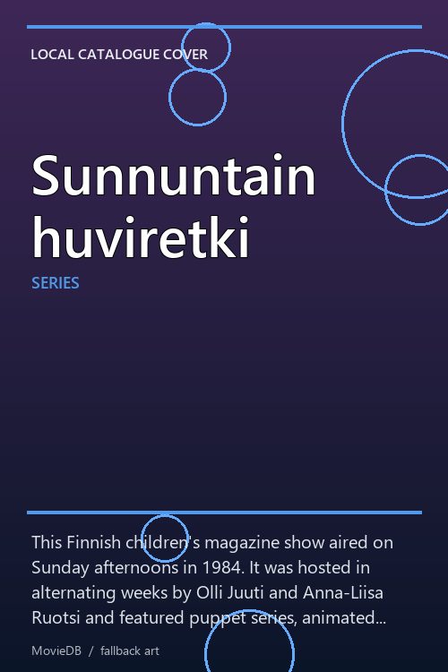 Sunnuntain huviretki poster