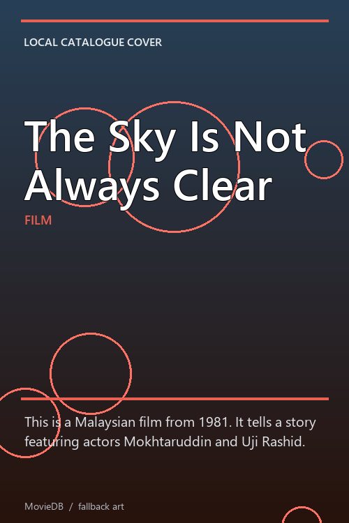 The Sky Is Not Always Clear poster