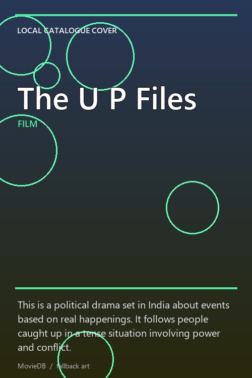 The U P Files poster