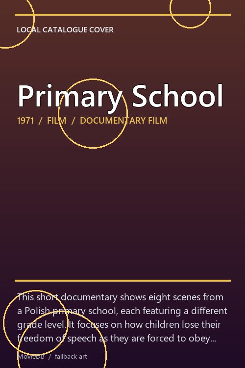 Primary School poster