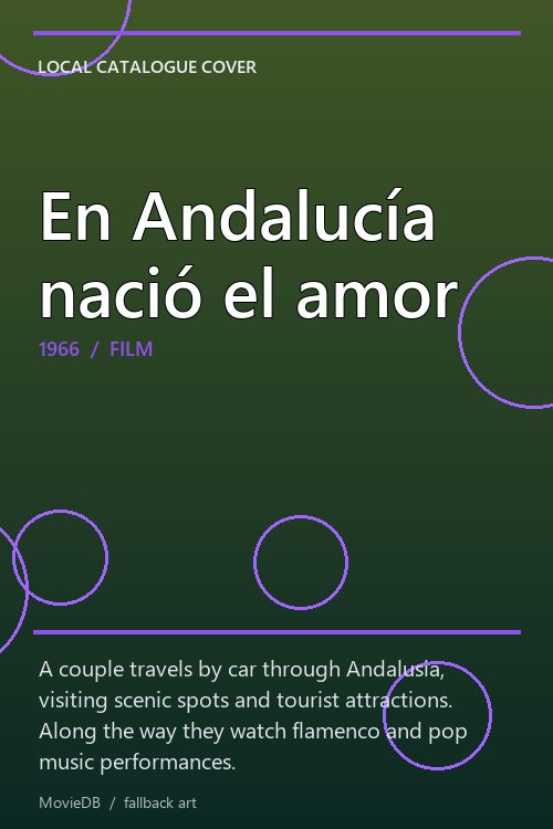 En Andalucía nació el amor poster