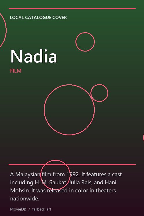 Nadia poster