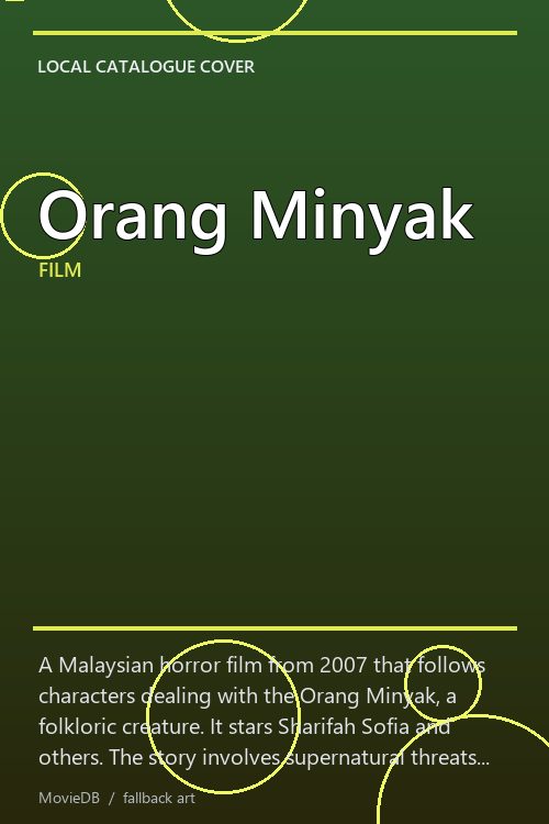 Orang Minyak poster