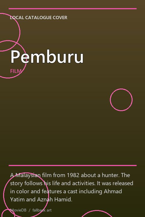 Pemburu poster