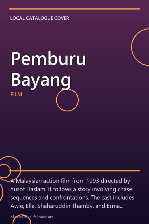 Pemburu Bayang poster