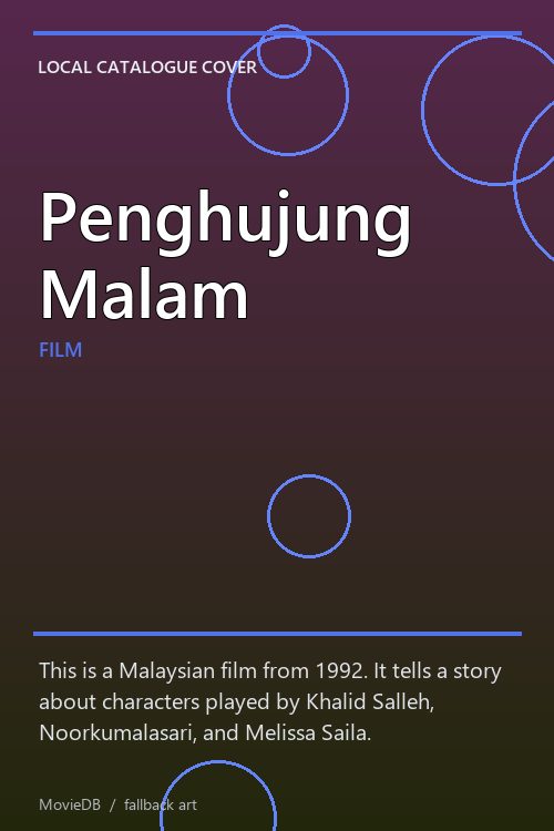 Penghujung Malam poster