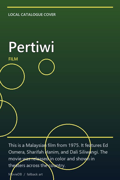 Pertiwi poster